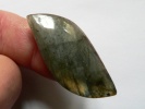 850732 Kaboszon labradoryt markiza , ok.: 46x19,6x5,7mm