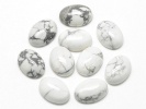 910492 Kaboszon howlit owal ok.: 18x13mm