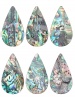 910400 Kaboszon Paua Abalone 34x19mm